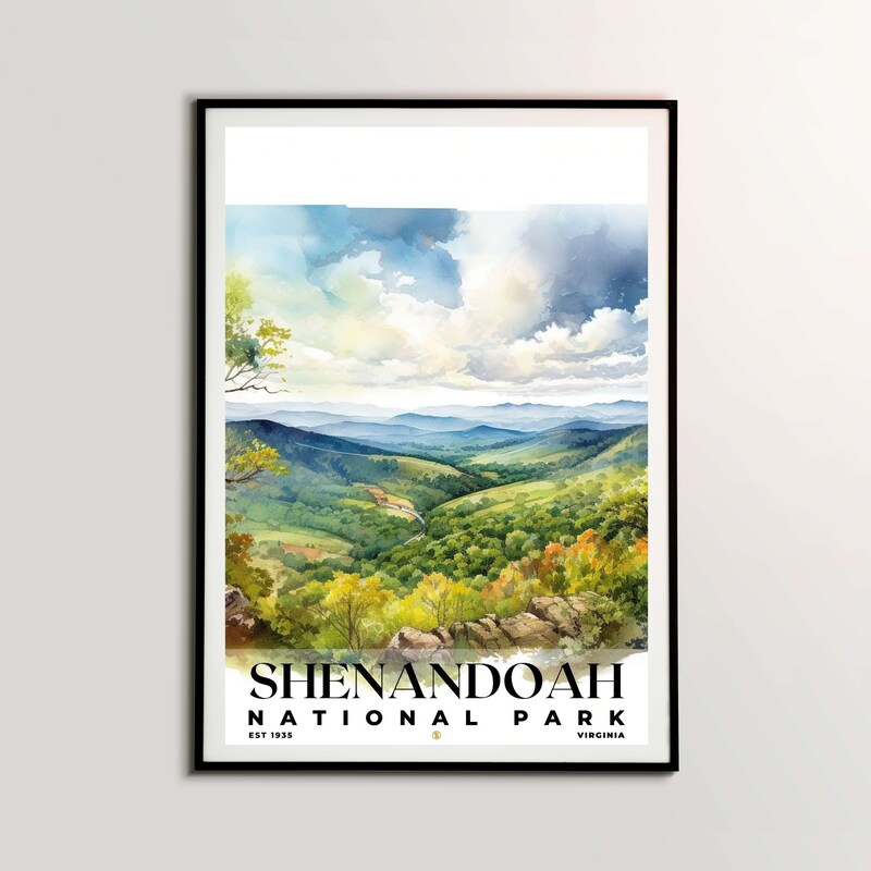 Shenandoah National Park Poster, Travel Art, Office Poster, Home Decor | S4